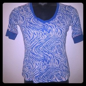 Women's animal print top